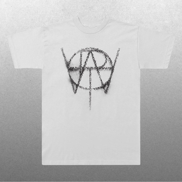 MUSE Will of the People Logo Tee - White - Unisex Size Medium - Picture 1 of 4
